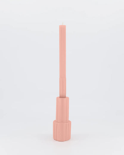 Chandelles (par 2), rose pivoine - MAMÈNE