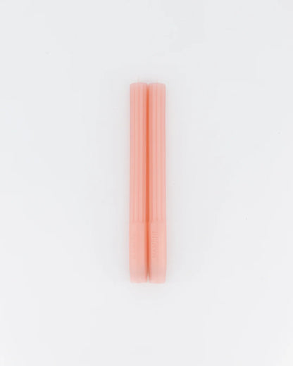 Chandelles (par 2), rose pivoine - MAMÈNE