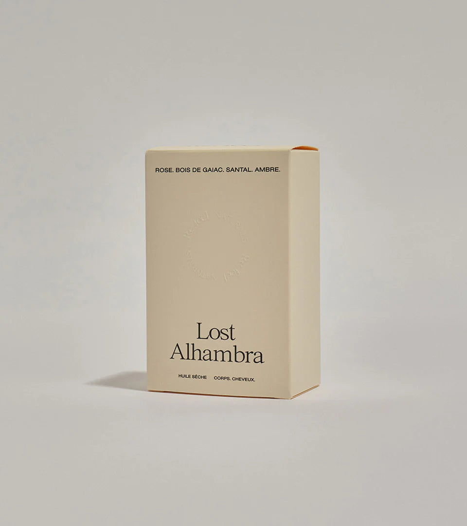 "Huile sèche, Lost Alhambra" - RE.FEEL