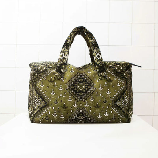 SAC MINI SOCCO CARPET VERT LAGON