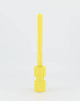 Bougeoirs Totem jaune citron et orange corail - Mamène | Maison Diaphane