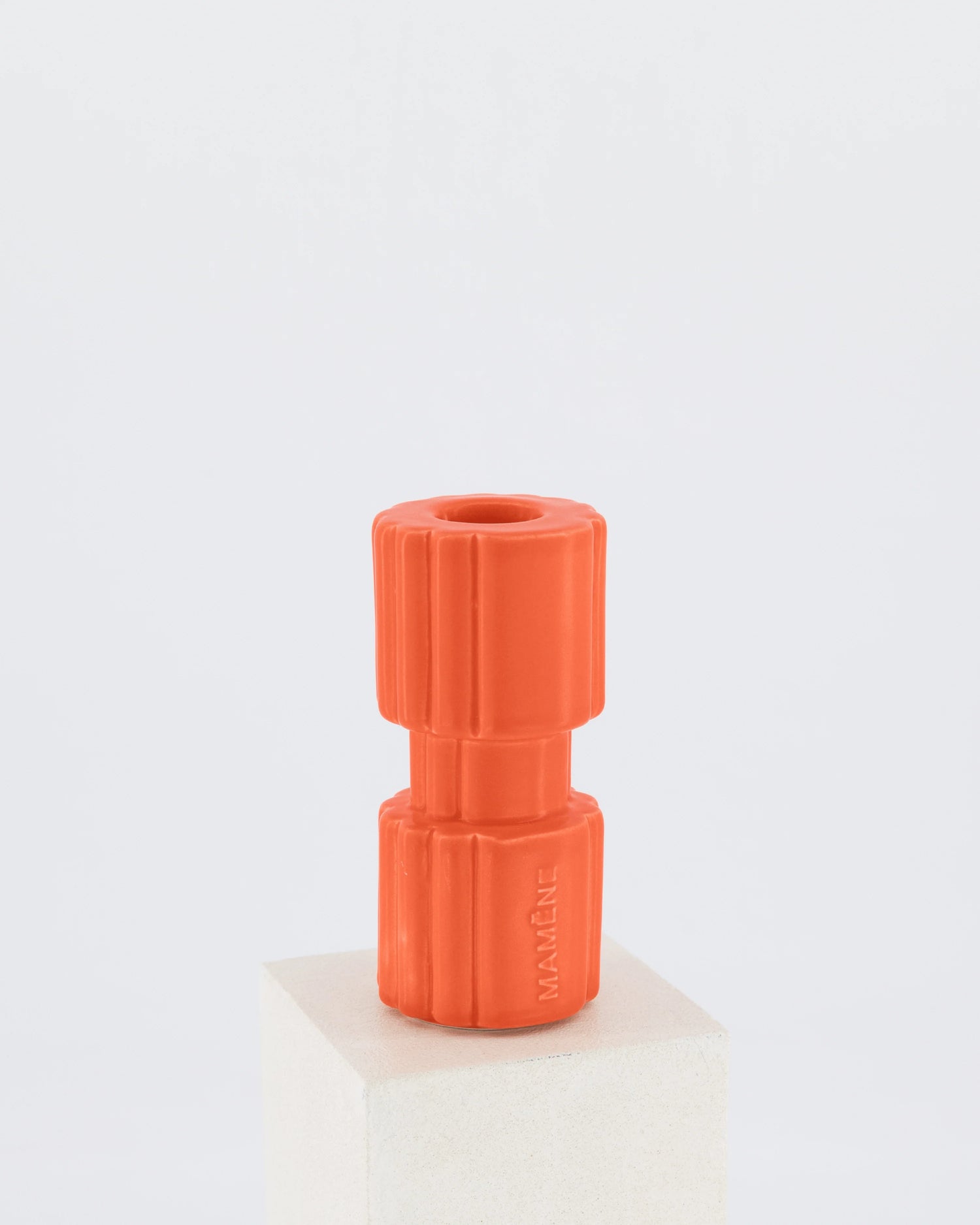 bougeoir-totem-orange-mamene-maison-diaphane_2