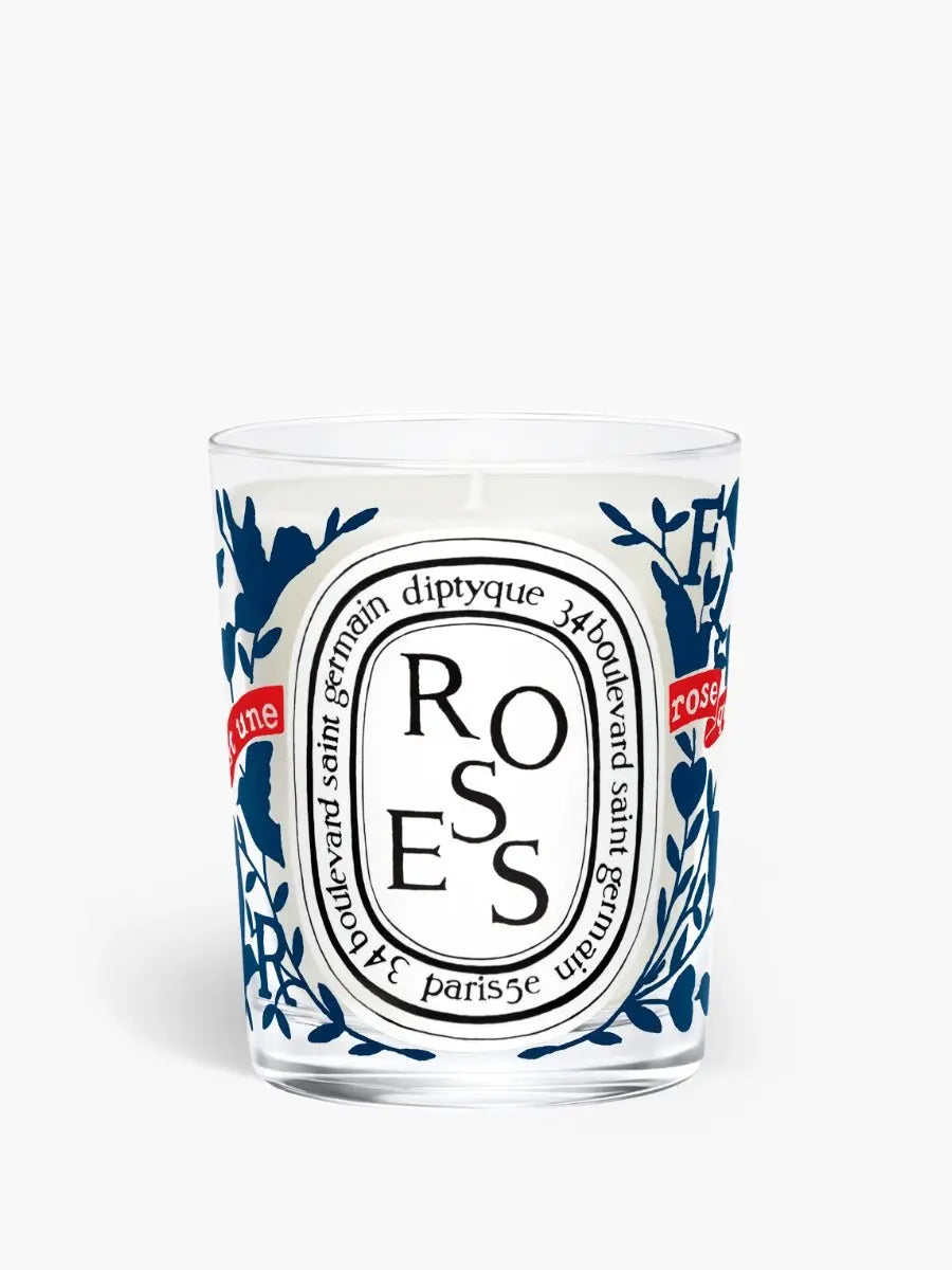Bougie Roses, édition Saint-Valentin 190 g, Diptyque chez Maison Diaphane