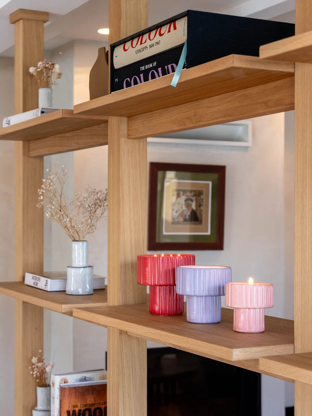 bougie-podium-large-rouge-mamene-maison-diaphane