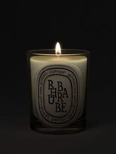 Bougie parfumée Rhubarbe allumée - Diptyque | Maison Diaphane