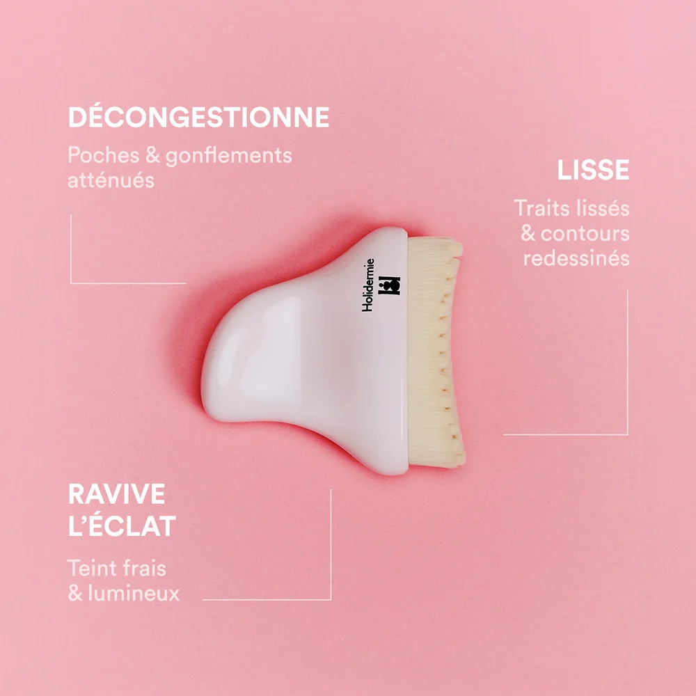 Brosse lymphatique visage – bienfaits - Holidermie | Maison Diaphane