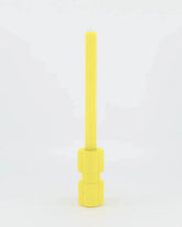 Chandelles jaune citron – vue 2 - Mamène | Maison Diaphane