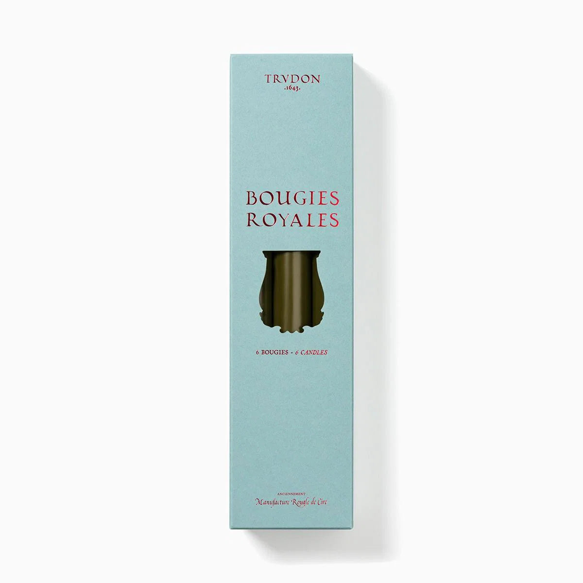 Chandelles Royales Kaki - Trudon | Maison Diaphane