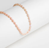 Collier perles olives rosées fil tie and dye - Paris-Rennes | Maison Diaphane