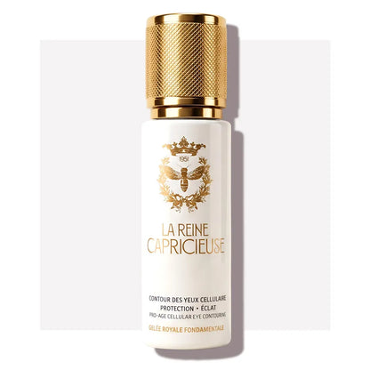 Contour des yeux cellulaire – soin regard régénérant au miel noir et gelée royale - La Reine Capricieuse | Maison Diaphane