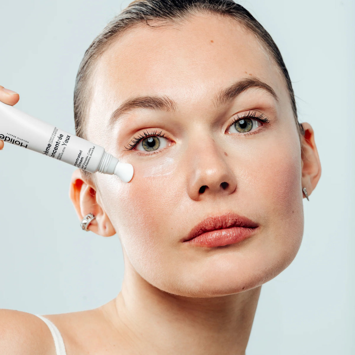 Crème concentrée yeux – vue 2 - Holidermie | Maison Diaphane