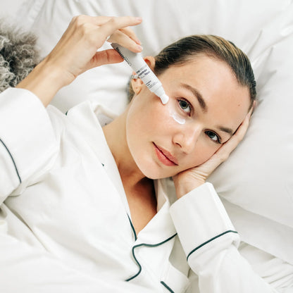 Crème concentrée yeux lissage contour et défatigue sans parfum - Holidermie | Maison Diaphane