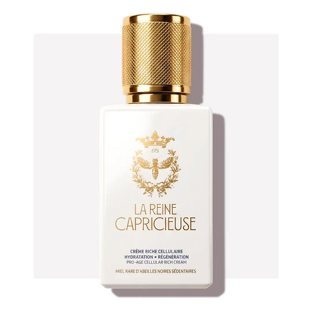 Crème Riche Cellulaire – soin visage régénérant au miel noir et angélique - La Reine Capricieuse | Maison Diaphane