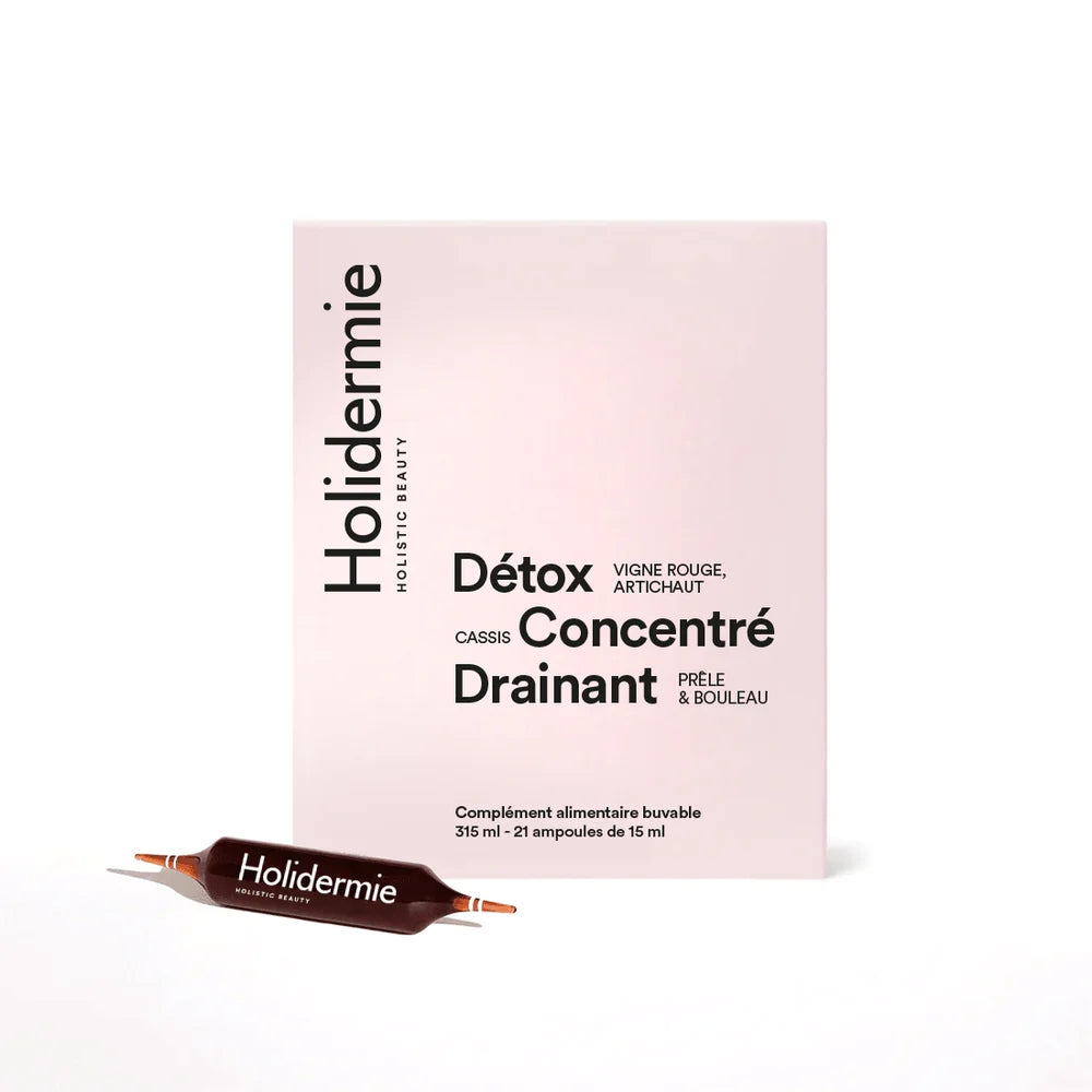 Détox concentré drainant – vue 7 - Holidermie | Maison Diaphane