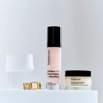 Masque exfoliant enzymatique détoxifiant - Holidermie | Maison Diaphane