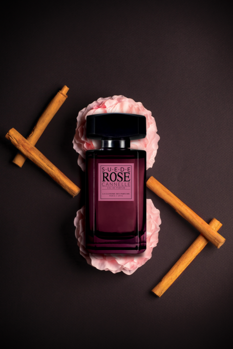 "Suède Rose Canelle" - LA CLOSERIE DES PARFUMS