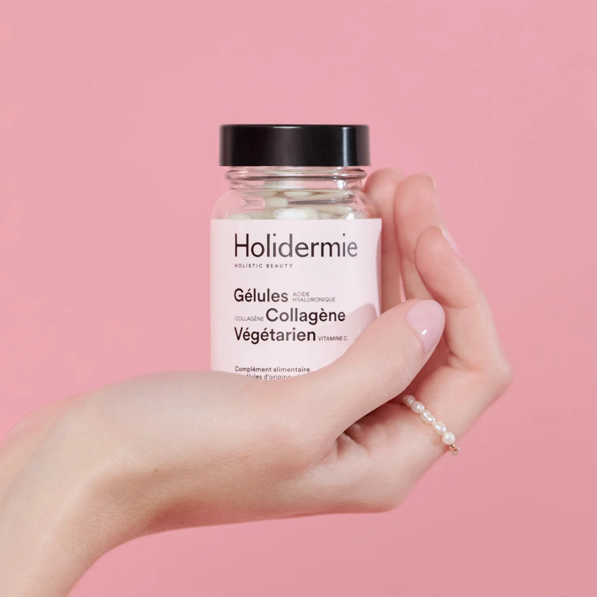 Gélules collagène végétarien – vue 4 - Holidermie | Maison Diaphane