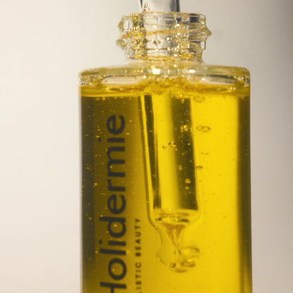 Huile visage illuminatrice – vue 3 - Holidermie | Maison Diaphane