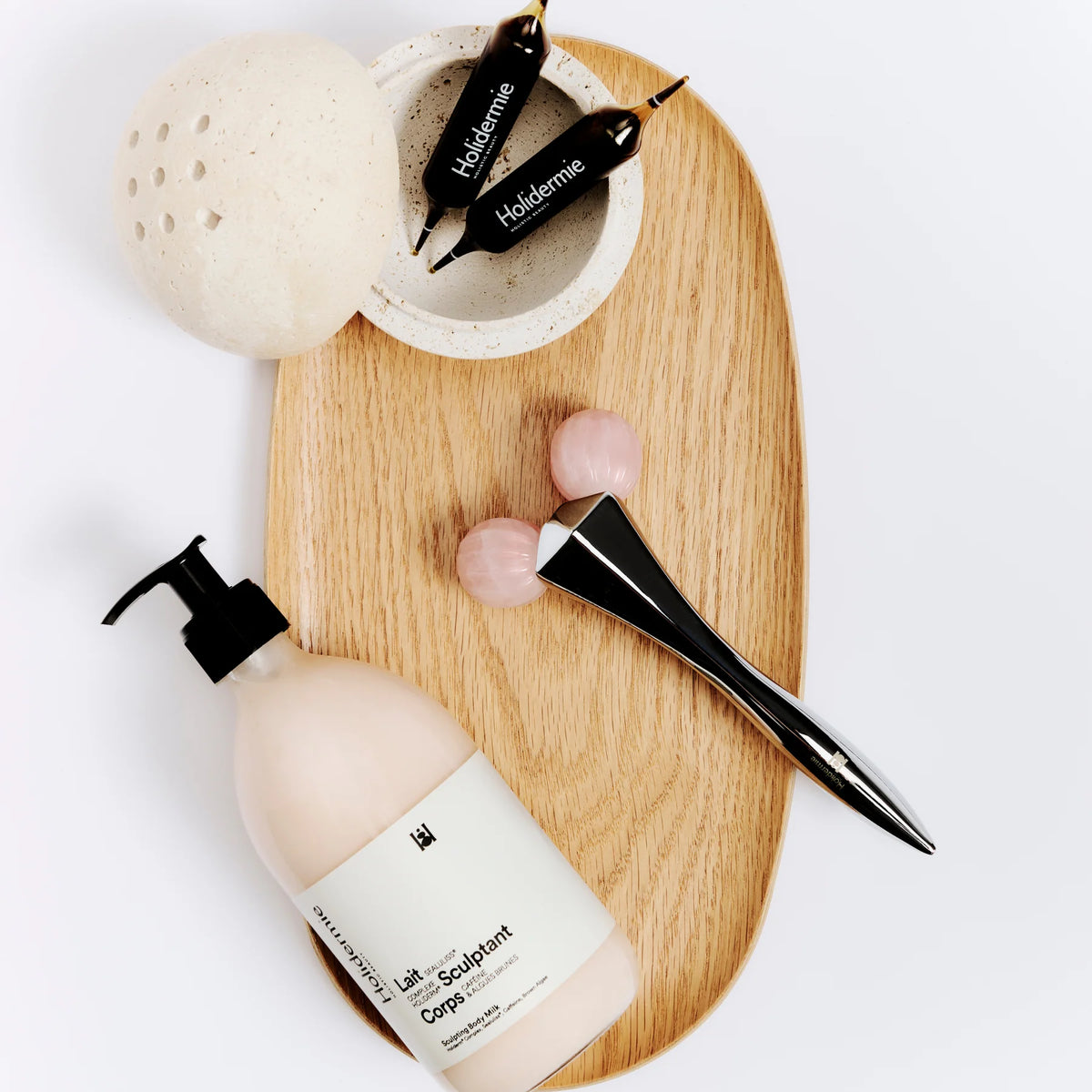 Lait sculptant corps anti-cellulite – vue 4 - Holidermie | Maison Diaphane