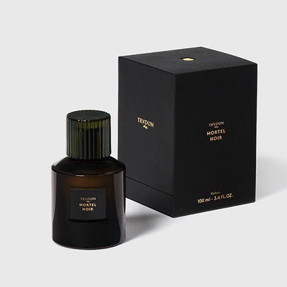 Flacon Mortel Black de Trudon aux notes d’encens, poivre noir et résines profondes – Maison Diaphane