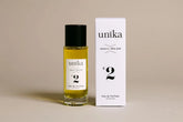 Vue rapprochée du flacon C2 - Unika | Maison Diaphane