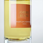 Packaging du parfum Ambre Russe - Parfum d&