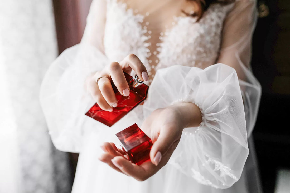 Accompagnement olfactif personnalisé pour choisir le parfum du mariage et créer une signature parfumée inoubliable avec Maison Diaphane