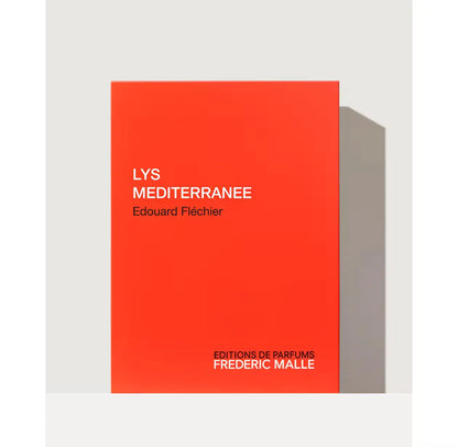 Dos du flacon Lys Méditerranée – Parfum floral marin - Frédéric Malle | Maison Diaphane