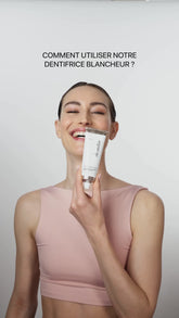 Vidéo dentifrice reminéralisant blancheur The Smilist – vue 2 | Maison Diaphane