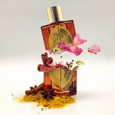 Vue rapprochée du flacon Spice Must Flow - Etat Libre d&